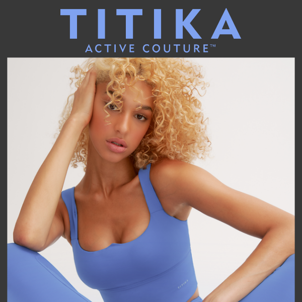 New Arrivals 🖤💙 Azalea Set | New Blue New Life Collection | TITIKAACTIVE.ca