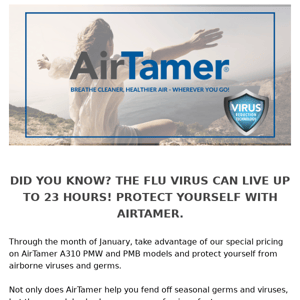 Protect Yourself From Cold & Flu Season With AirTamer