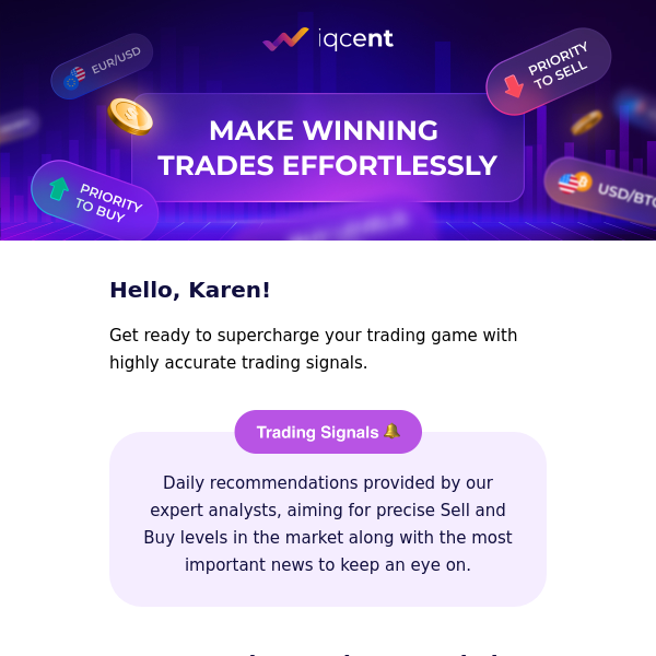 Expert Market Insights for today👇 