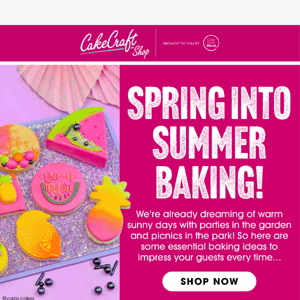 Spring into summer baking!