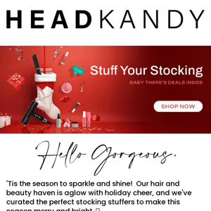 Head Kandy, Holiday Glam Delights Await You! 🌟