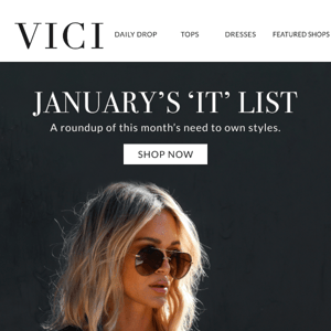 January’s ‘IT’ List  →