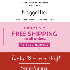 Today ➡️ Free Shipping + 30% off EVERYTHING