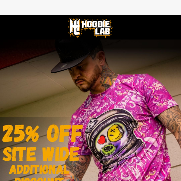25% off everything this weekend! 🔥