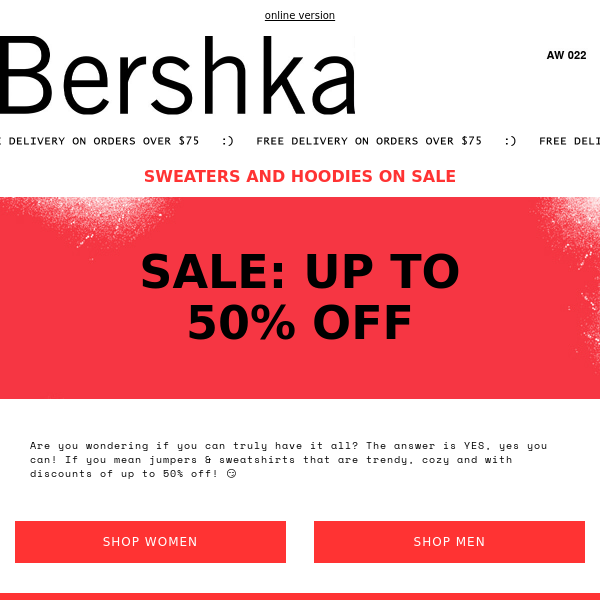 Bershka Emails, Sales & Deals - Page 2