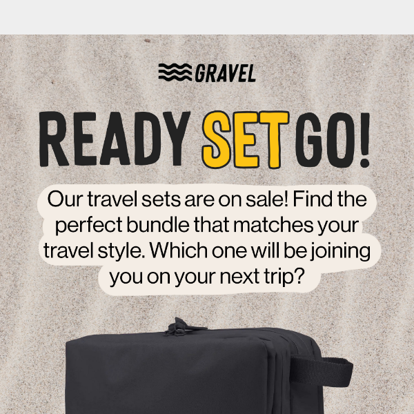 NEW! Travel Sets ✈️