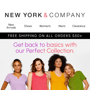 Find Your Perfect Match With $4.99 Perfect Tees & Tanks