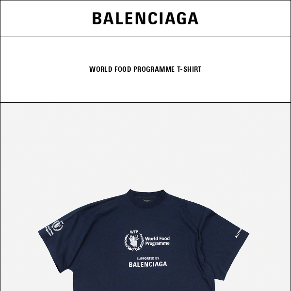 Balenciaga | World Food Programme T-shirt