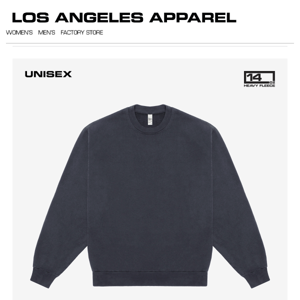Los Angeles Apparel - Latest Emails, Sales & Deals
