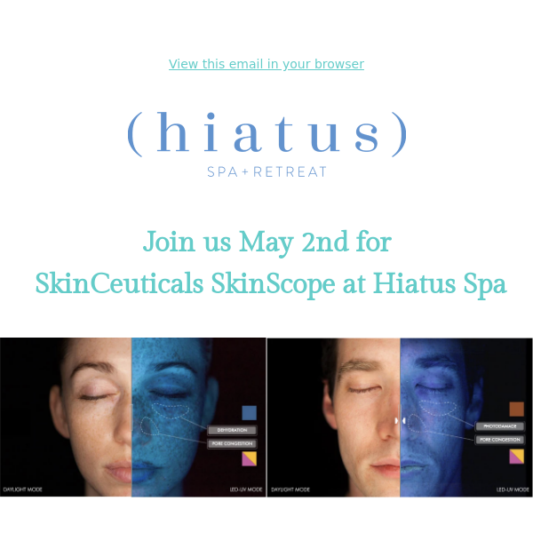 Curious about sun damage? Join us May 2nd!