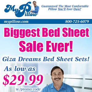 Mike Lindell & MyPillow Want To Thank You!