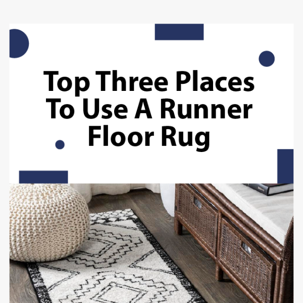 Long Lasting Stylish Runner Rugs from Eyely 😊