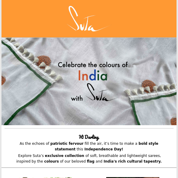 Celebrate Independence Day with Suta!