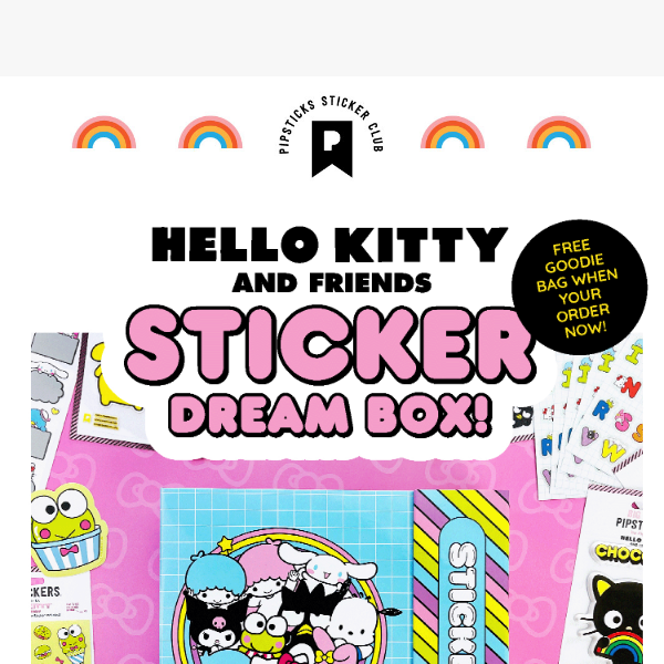 💖Hello Kitty💖 free goodie bag ends tomorrow!