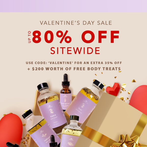 💜Final 24hrs for up to 80% off + $200 of Free Gifts.
