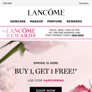 Buy 1, Get 1 Free is Here! 🌸