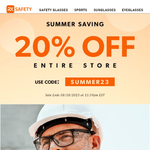 Safety Made Affordable: 20% Off