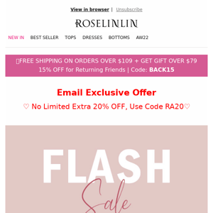 🌸Flash Sale Huge Markdowns are Fading Fast