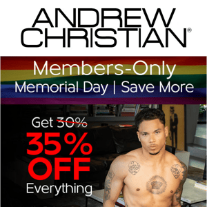 Members-Only: Memorial Day | Save More