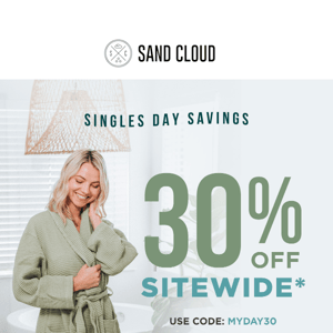 Singles Day Savings: 30% OFF 🔥