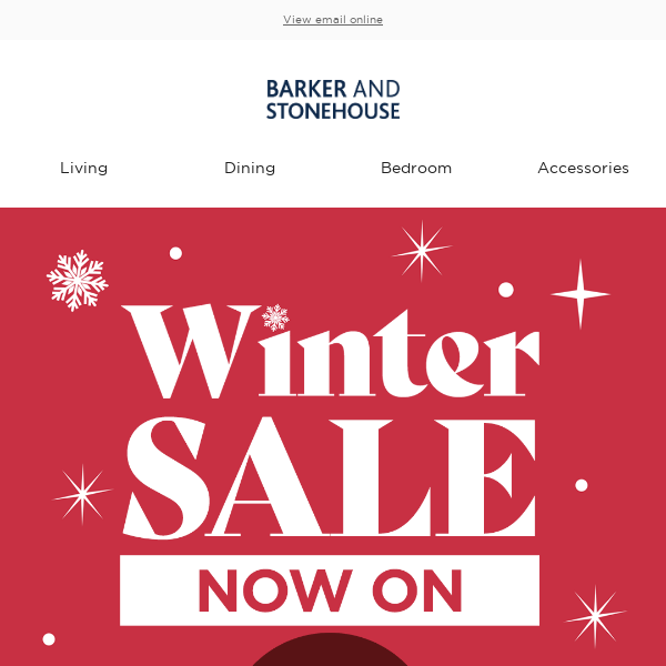 Shop our Winter Sale in store now!