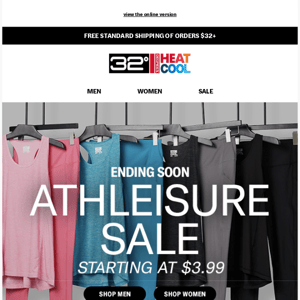 Ending Soon 🏃‍♂️🏃‍♀️ | Athleisure Sale Starting at $3.99 
