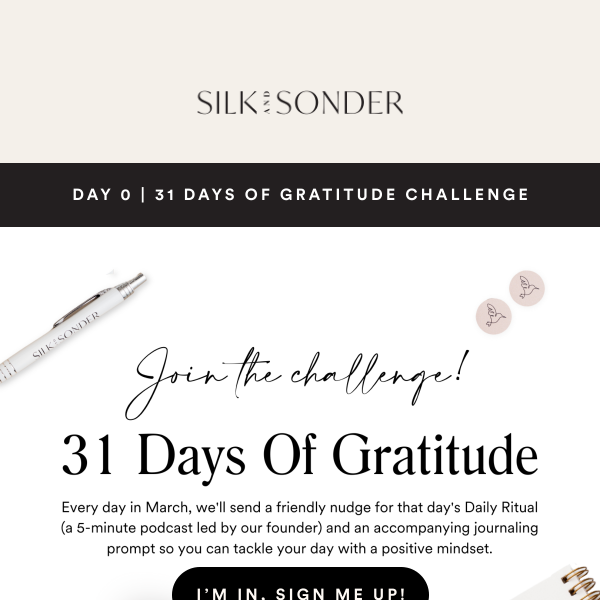 Have you joined this challenge yet Silk And Sonder? - Silk And Sonder