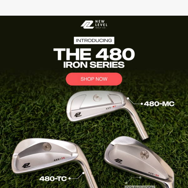 First Access – 480 Series Irons Now Live 🚀