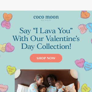 ❤️❤️ Meet our first-ever Valentine's collection: I Lava You ❤️❤️