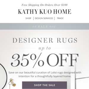 35% OFF Bestselling Rugs (An End of Year Exclusive!) ❤️