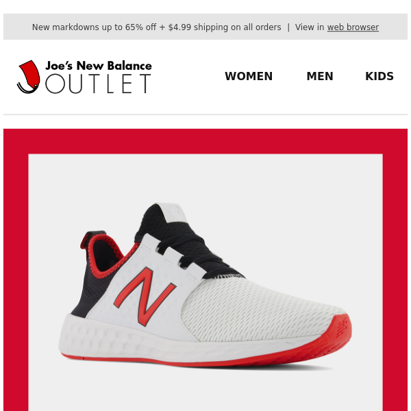 ⚡ This Week Only: $4.99 Shipping ⚡ - Joe's New Balance Outlet