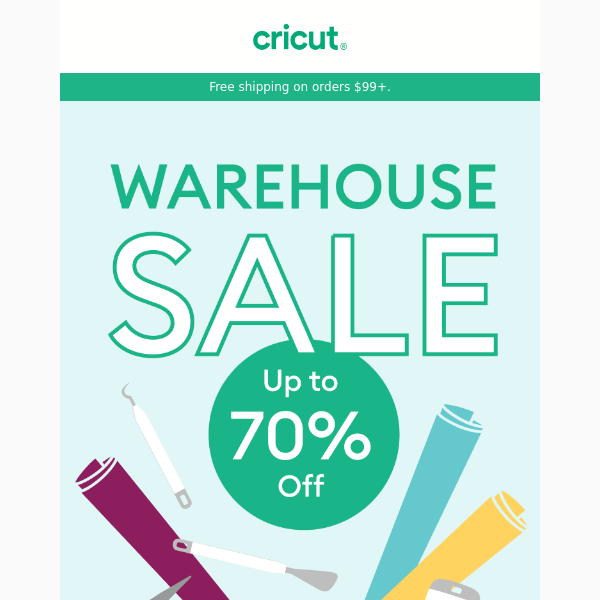 Our Warehouse Sale Is Here! 😱