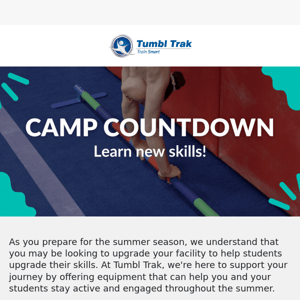 Camp Countdown: Learn New Skills 😆