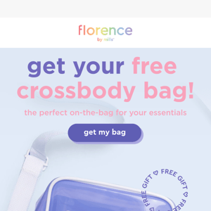 get a free crossbody bag!
