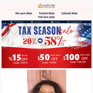 Fluffy Curly Wig on TAX SEASON Sale , Save your $100 !!!