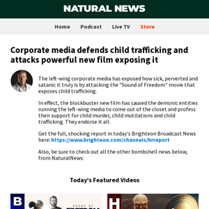 Corporate media defends child trafficking and attacks powerful new film exposing it