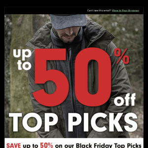 Up to 50% off our Top Picks in the ArdMoor Black Friday Sale