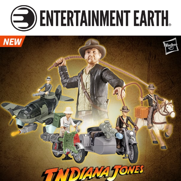 Check Out New Indiana Jones Figures, Playsets, More!