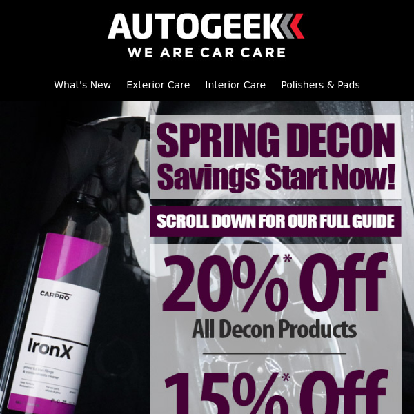 Don't Forget To Decon - Stock Up Now & Save!