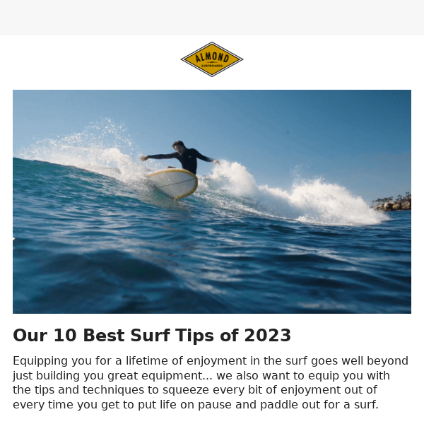 Our 10 Best Surf Tips of 2023 🌊 🏆