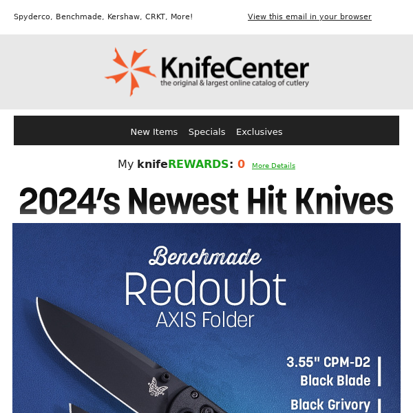 The Hottest 2024 New Knives Here!