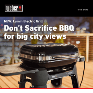 The All New Lumin Electric Grill