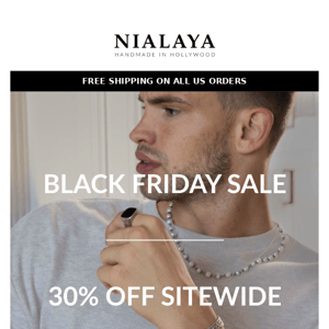 Don't Miss Our Black Friday Sale!