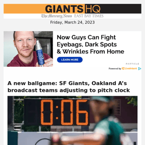 A new ballgame: SF Giants, Oakland A’s broadcast teams adjusting to pitch clock