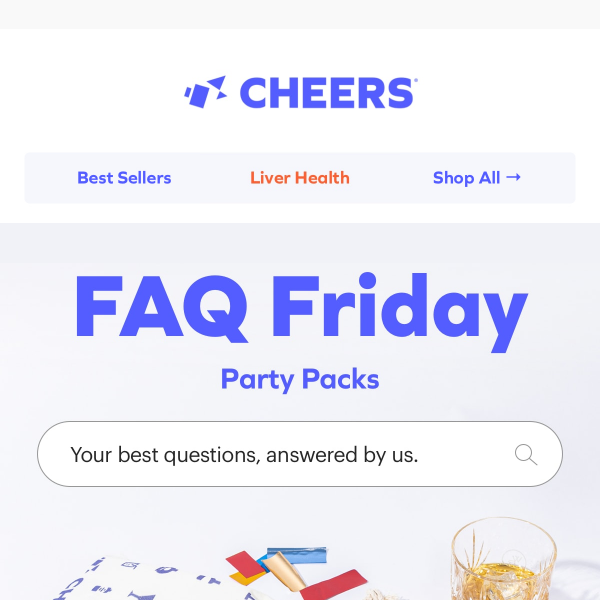 Party Packed FAQ Friday 🥂