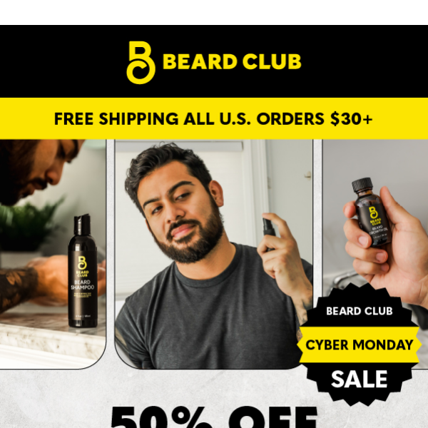 Grow your beard for less