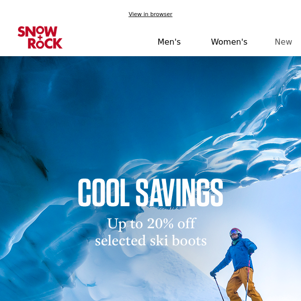 Ski boot savings ⛷️