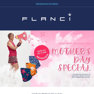 Celebrate Mother's Day with a free neck warmer