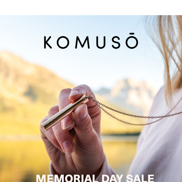 Memorial Day Sale starts now.