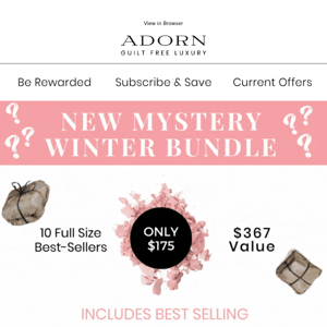 Unwrap Our NEW Mystery Bundle 💝